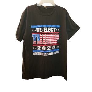 Trump 2020 Men's L T-Shirt
Make Liberals Cry Again Shirt
Re-elect Trump Tshirt